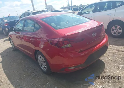 2019 Hyundai Elantra Se из США, поврежденный, VIN 5NPD74LF4KH473801